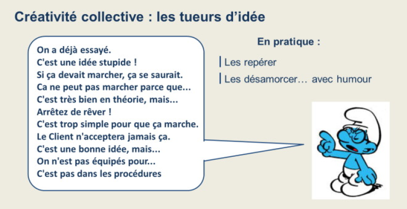 Créativité collective : les tueurs d'idées